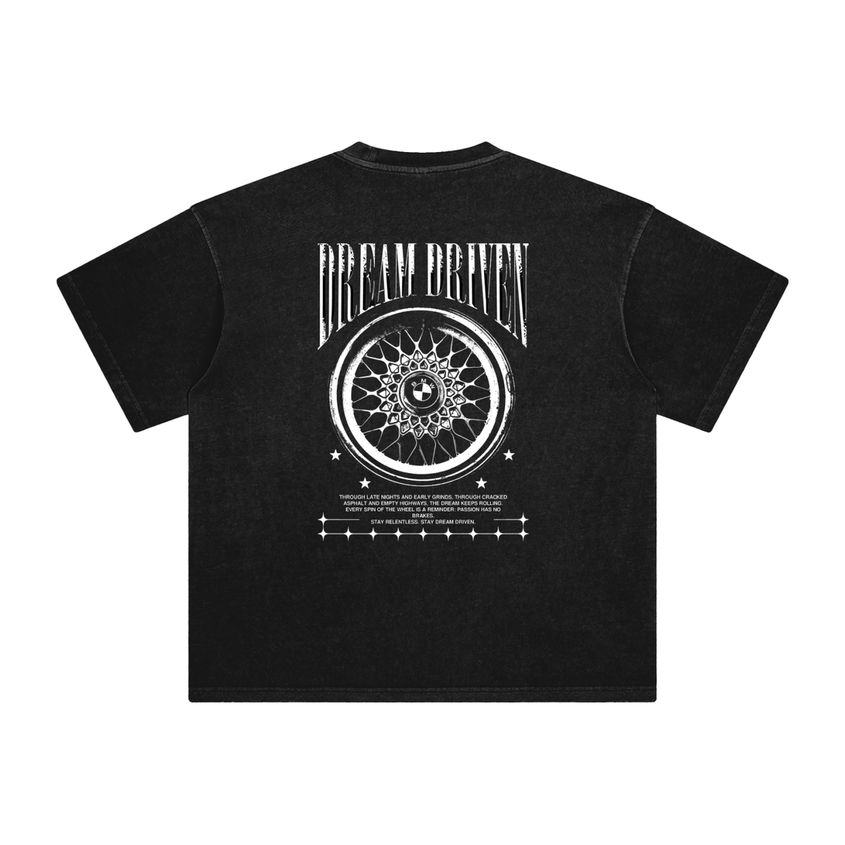 Enzyme Washed T-Shirt, Dream Driven Co.