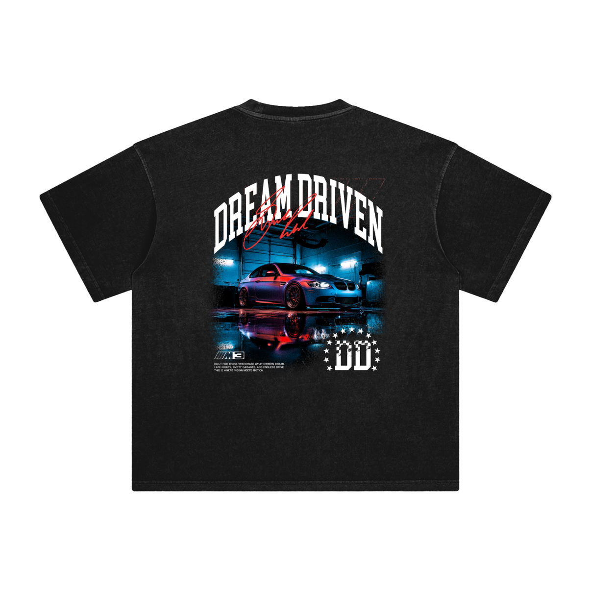 Enzyme Washed T-Shirt, Dream Driven Co.
