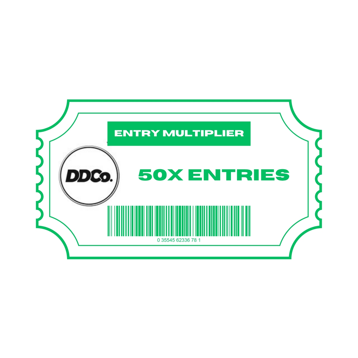 50X ENTRY MULTIPLIER, Uncategorized, Dream Driven Co.