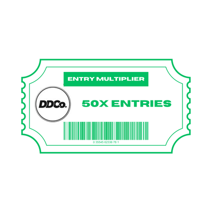 50X ENTRY MULTIPLIER, Uncategorized, Dream Driven Co.
